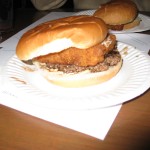 Deep Fried Mac-N-Cheese Burger (photo by MJ Byers)