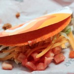 Doritos Locos Taco, as experienced in real life (photo by MJ Byers)